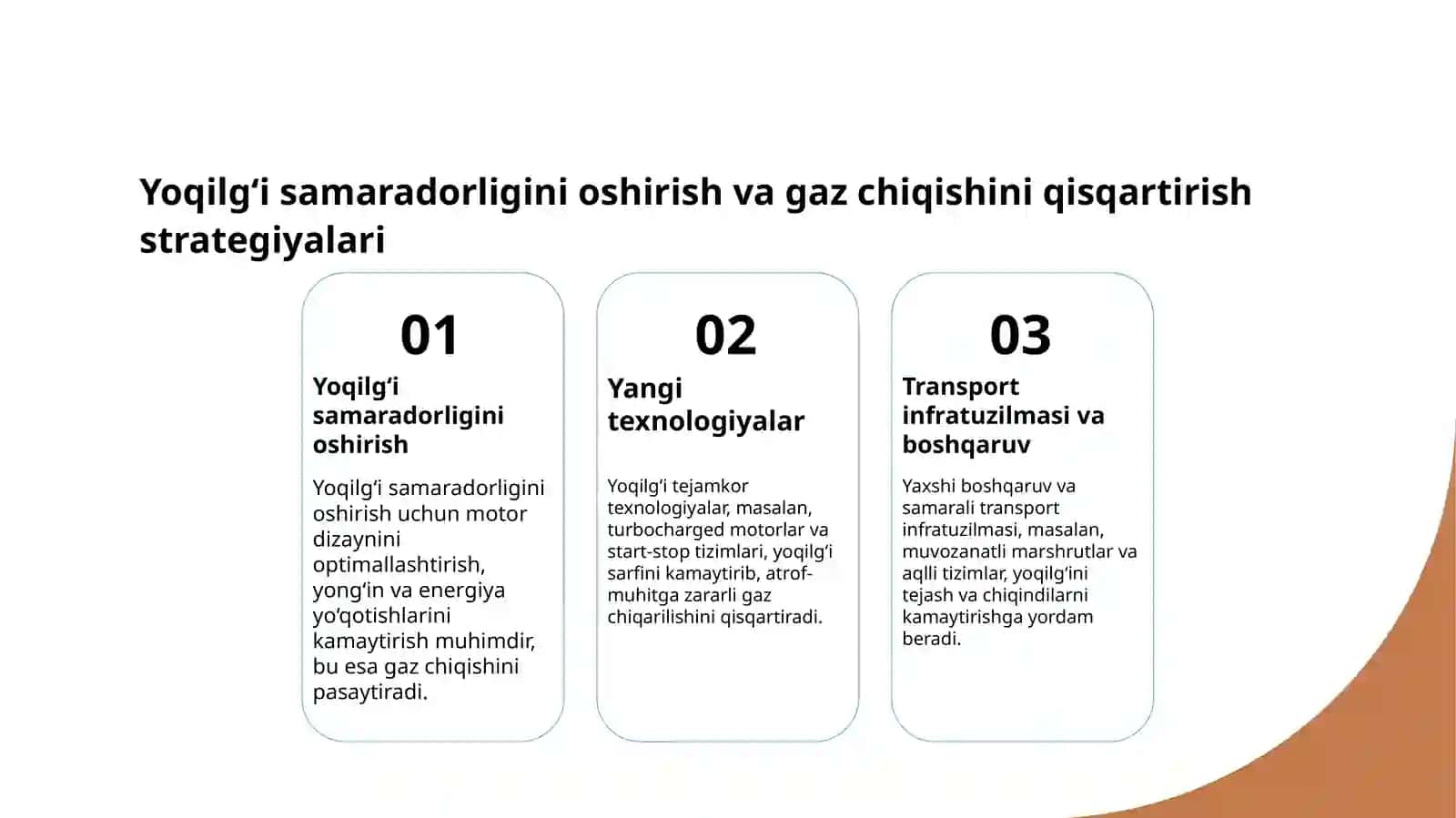 Avtotransportda yongan gazlarning chiqarilishiga qarshi kurash 4