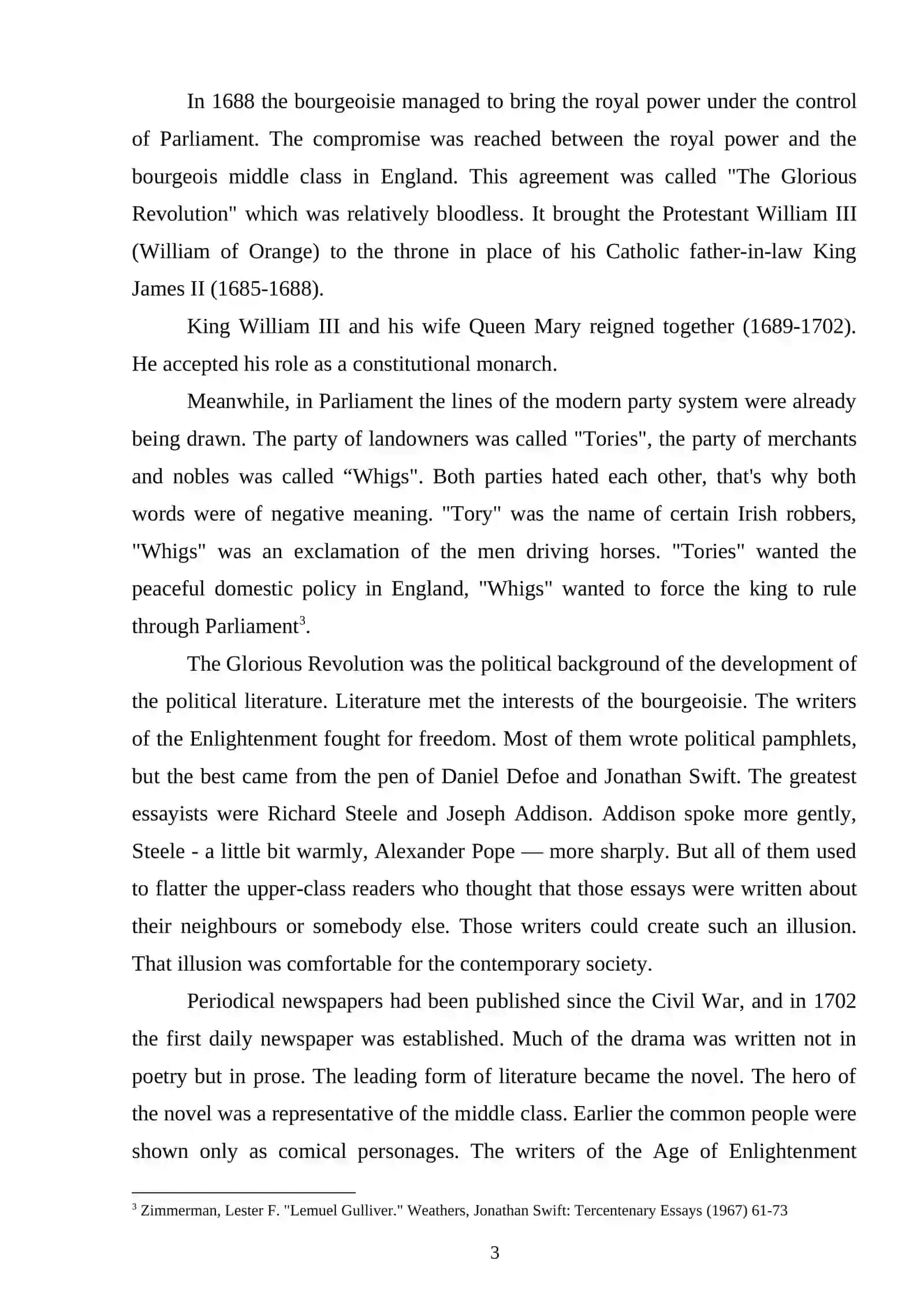 Human Being Hypostases in Novels of Jonathan Swift 4