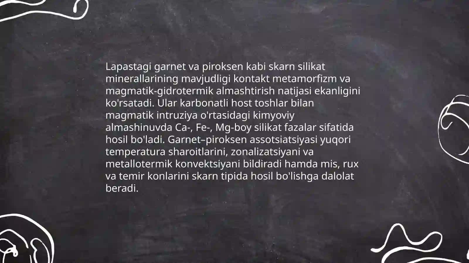 Nima sababdan Lapas kon skarn kon hisoblanadi 4
