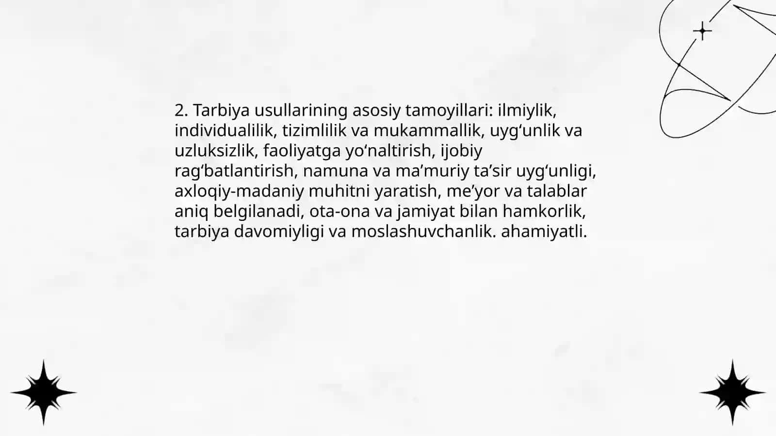 Tarbiya usullari haqida tushuncha 4