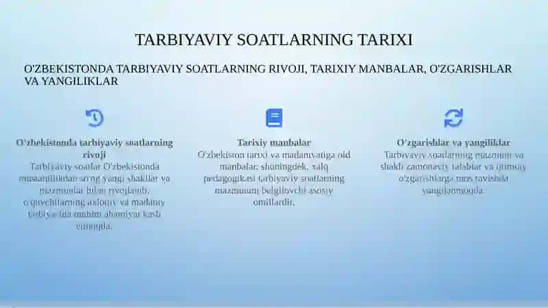 SINF TARBIYAVIY SOATLARI 4