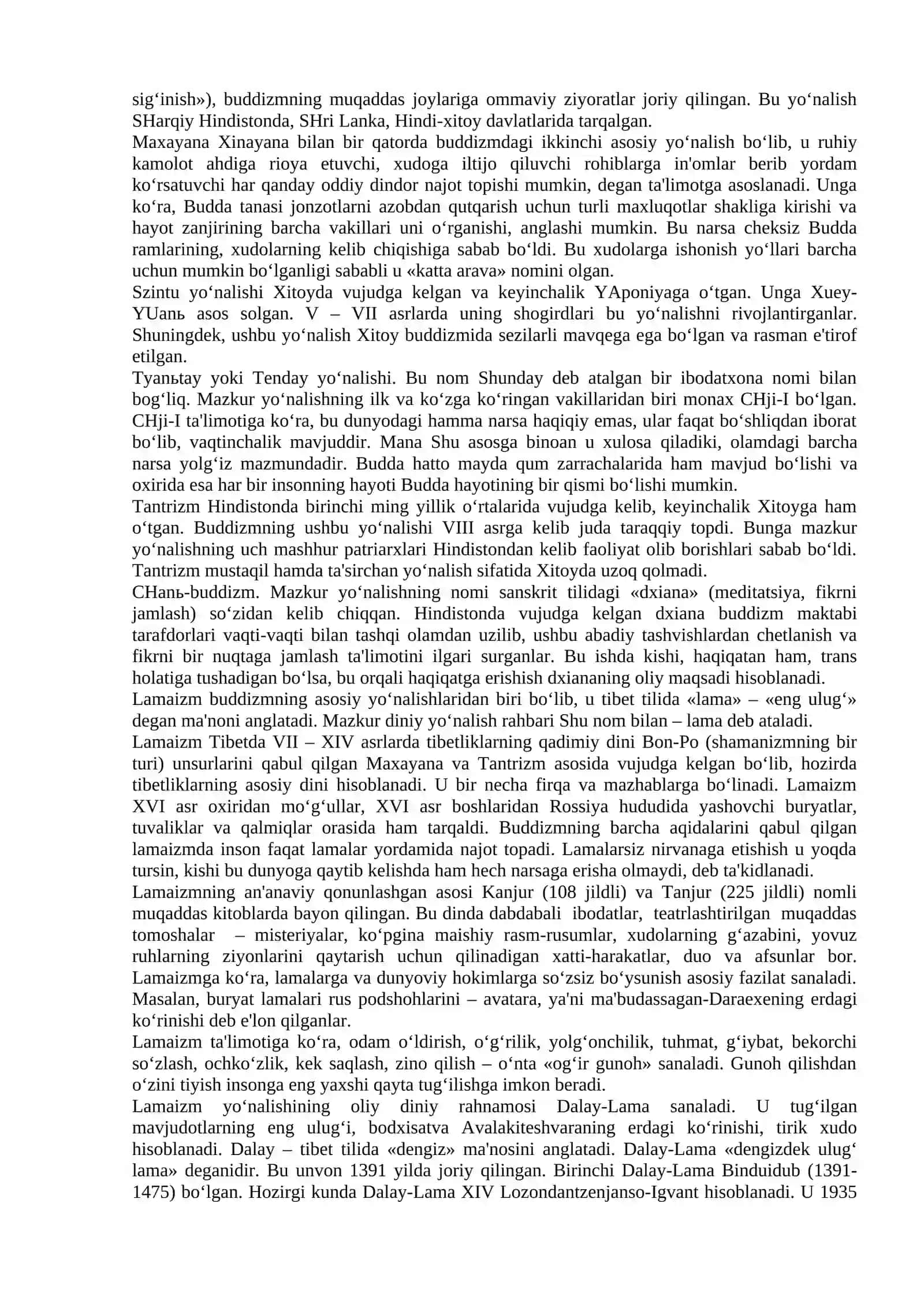 Buddaviylik va xristian dini tarixi va falsafasi 4