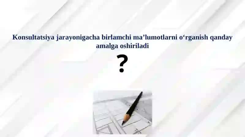 PSIXOLOGIK KONSULTАTSIYAАLGORITMI 4