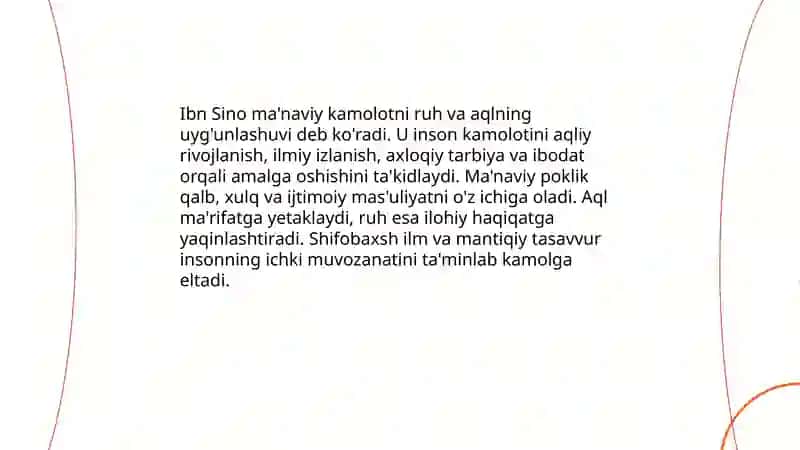 Sharq mutafakkirlarining islom dinning inson kamolotiga ta‘siri haqidagi g‘oyalari 4