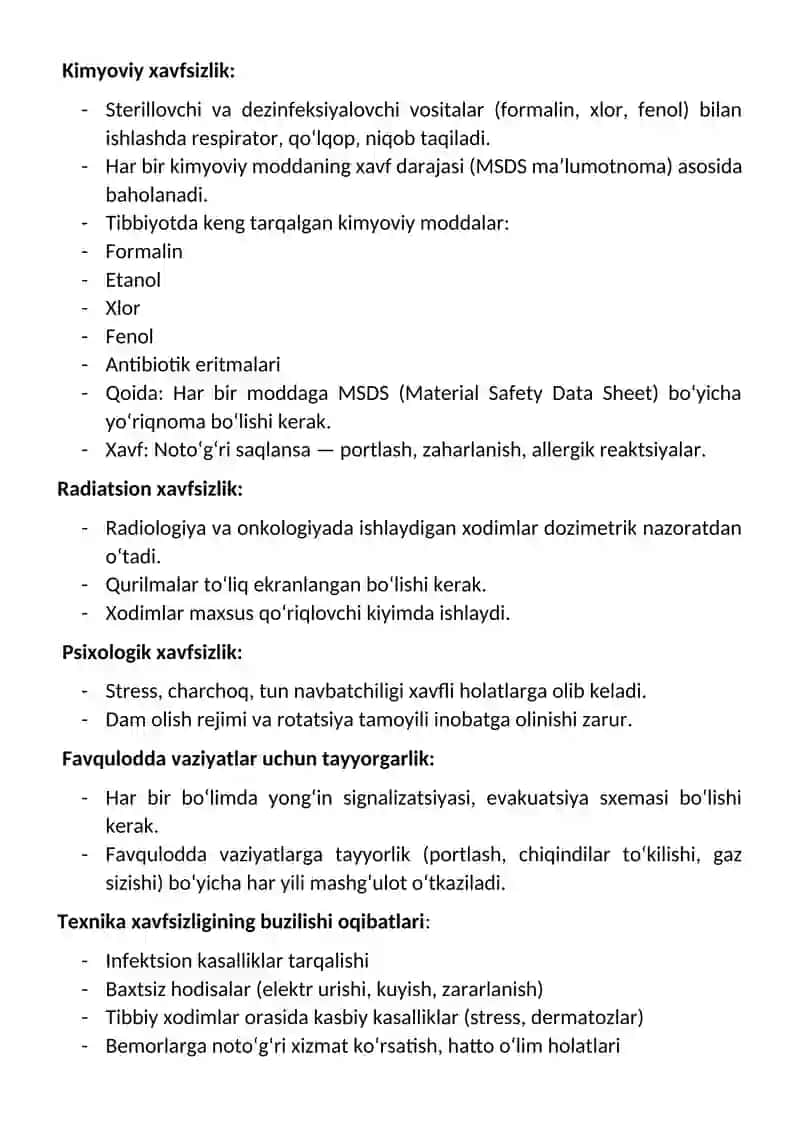 Ish joyida texnika xavfsizligi 4