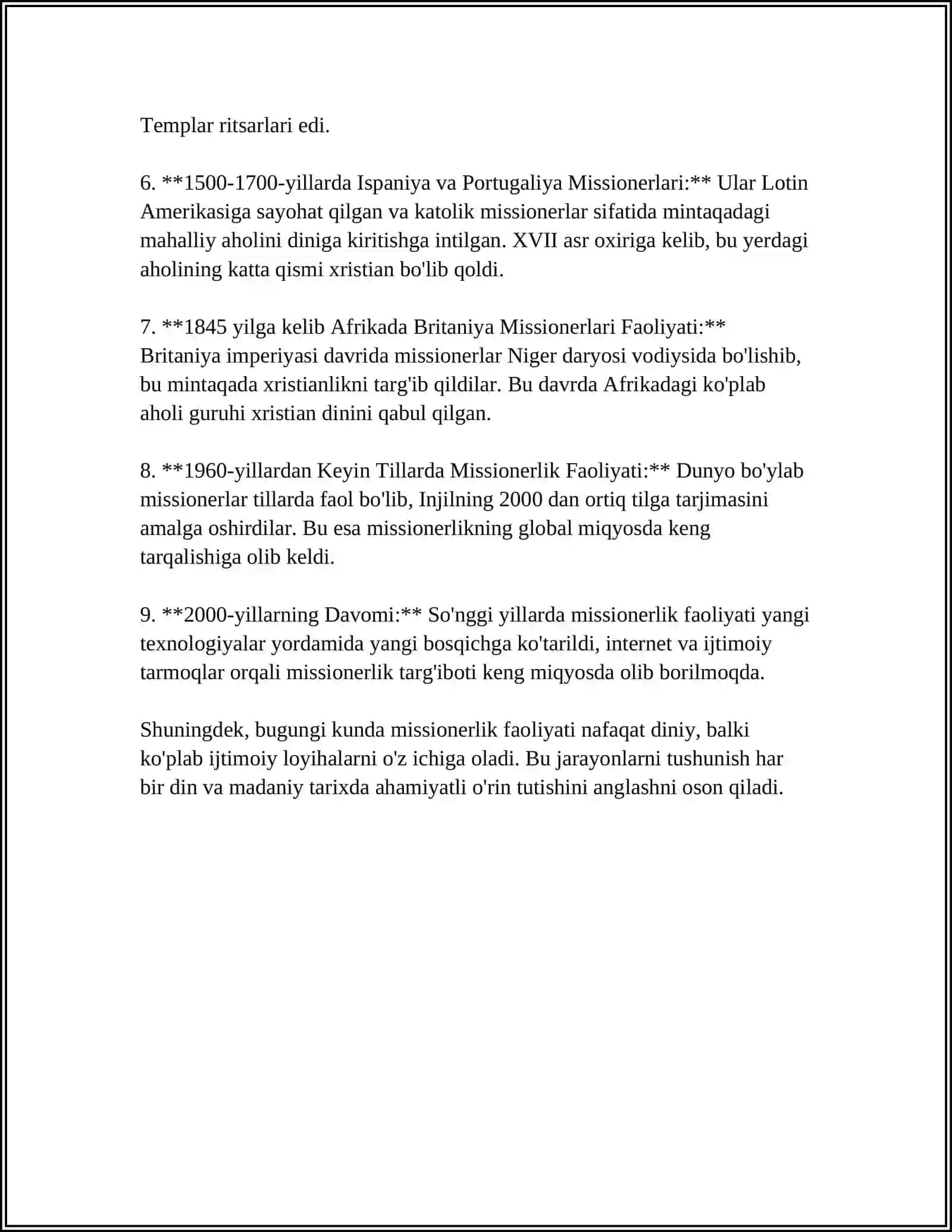 MISSIONERLIK TARGʻIBOTIDA USLUB VA VOSITALARNING ZAMONAVIYLASHUVI:KIBER MAKONDA MAVKURAVIY TAHDIDLAR 4