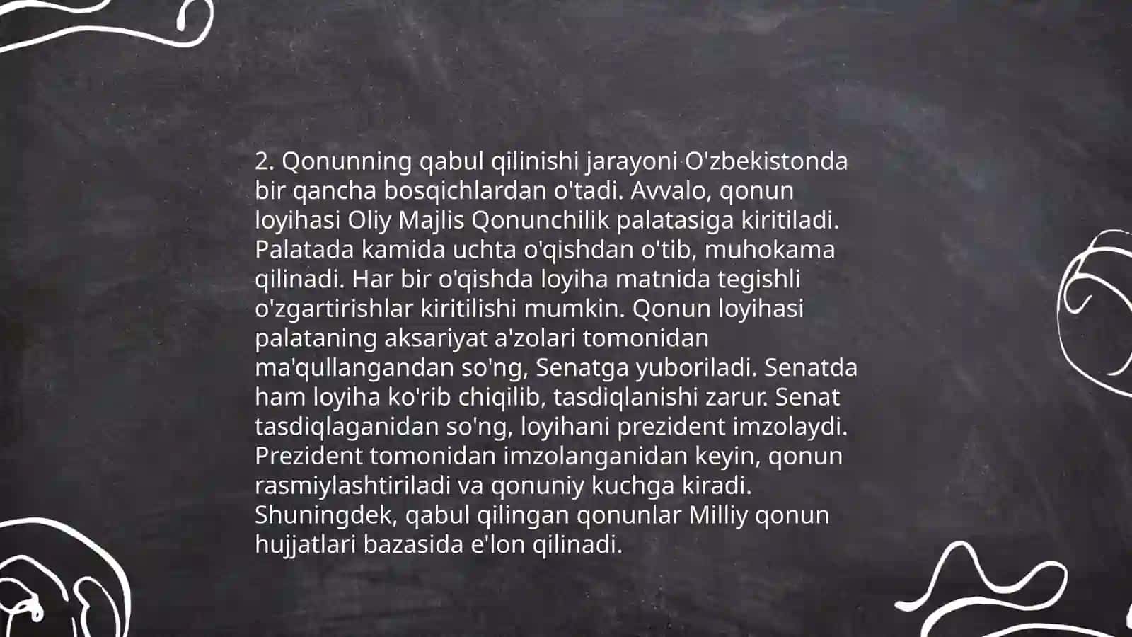 Davlat tili haqidagi qonunining qabul qilinishi 4