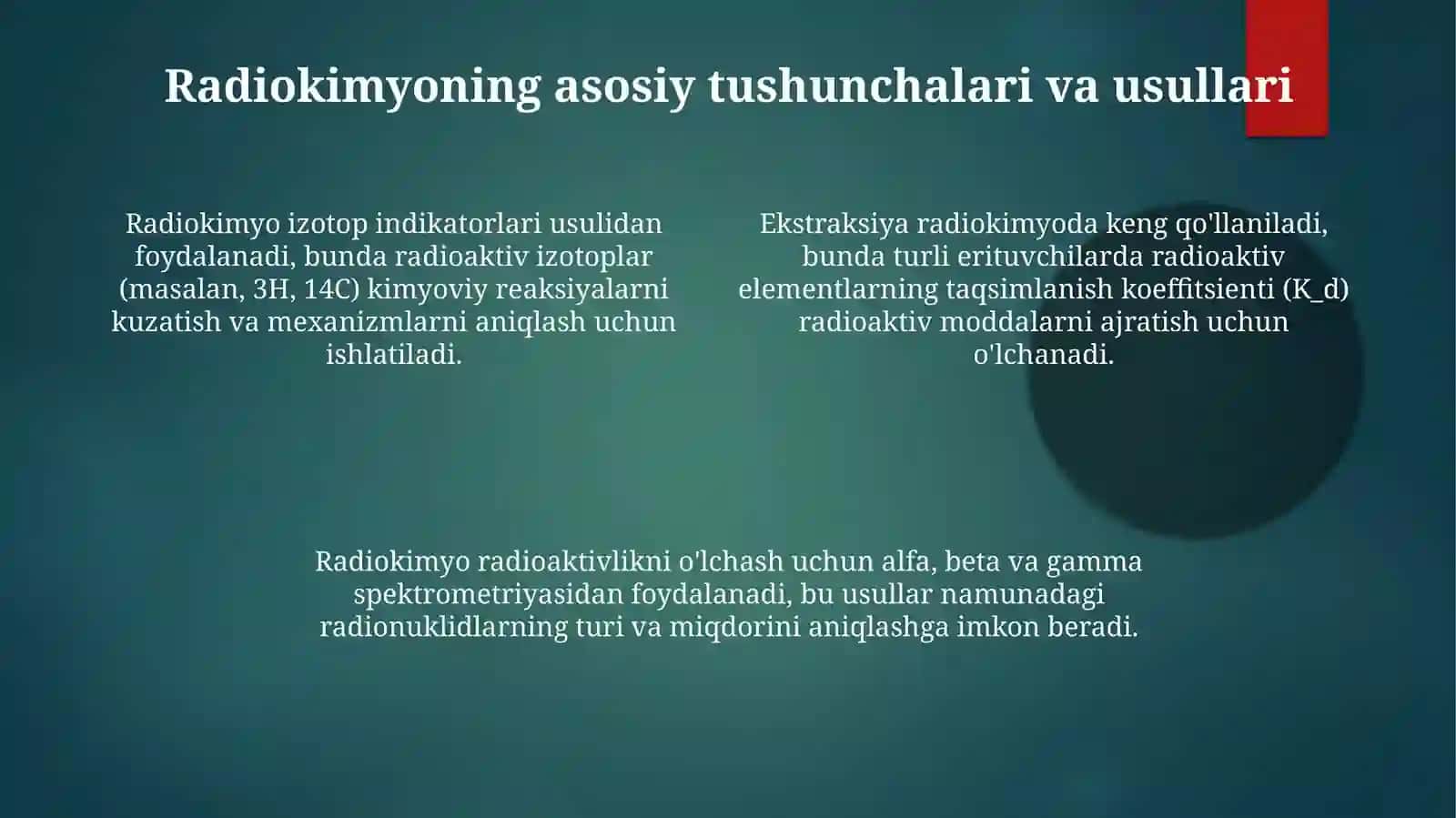Aktinoidlar.Radiokimyo.Transuran.Tabiiyvasun'iyradiofaollik 4