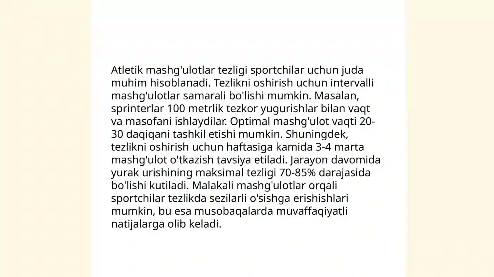 Sporstchilarning jismoniy tayyorgarligi 4