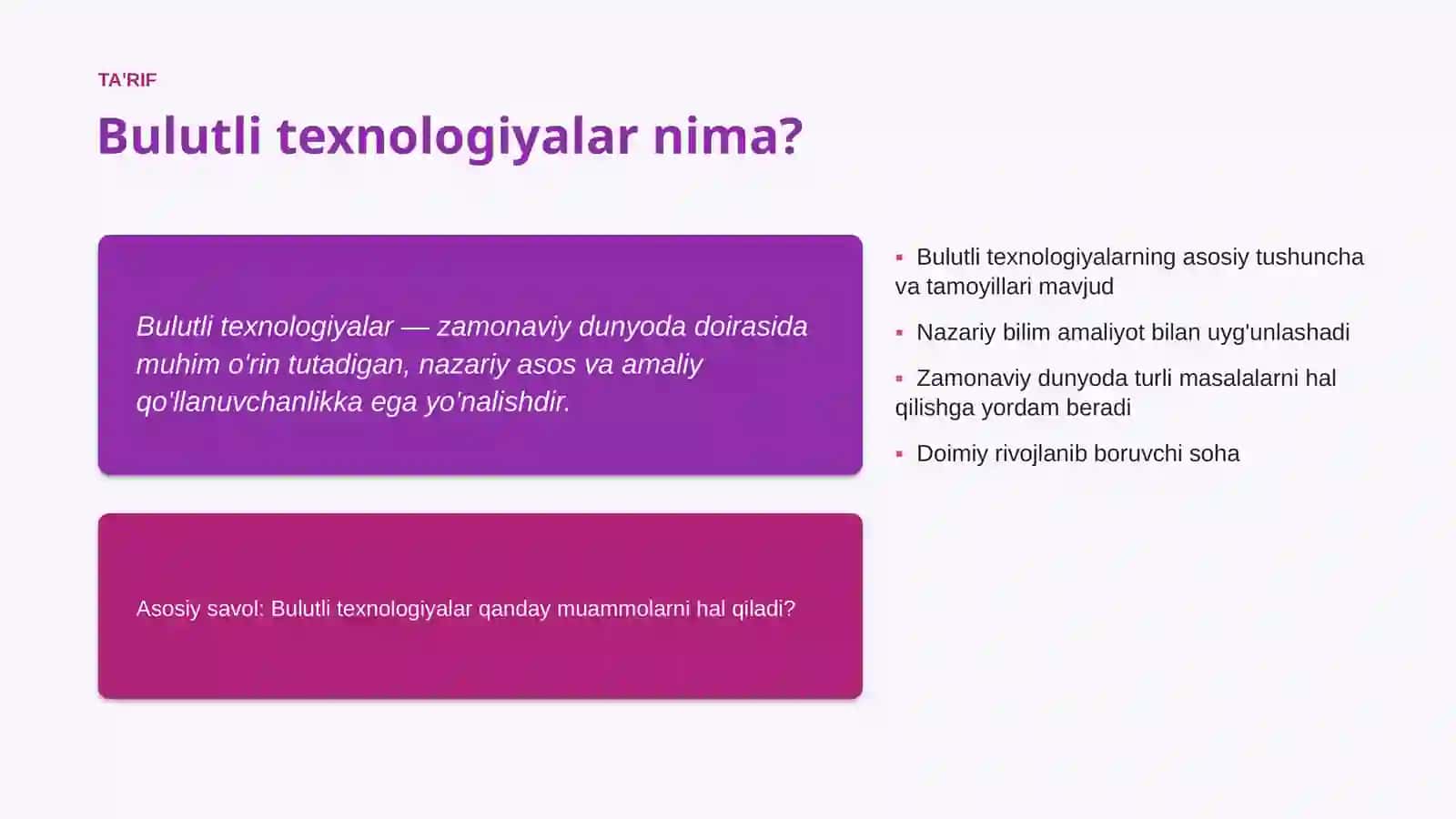 ZAMONAVIY DUNYODA #61107 4