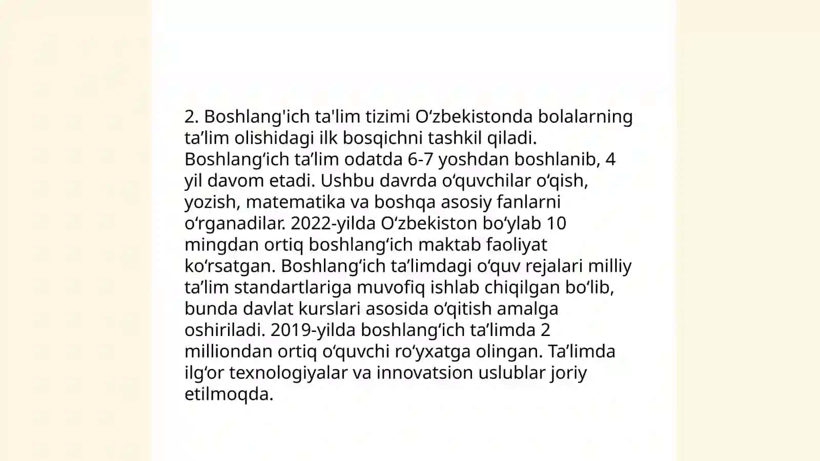 Saudiya Arabistoni ta'lim tizimi 4