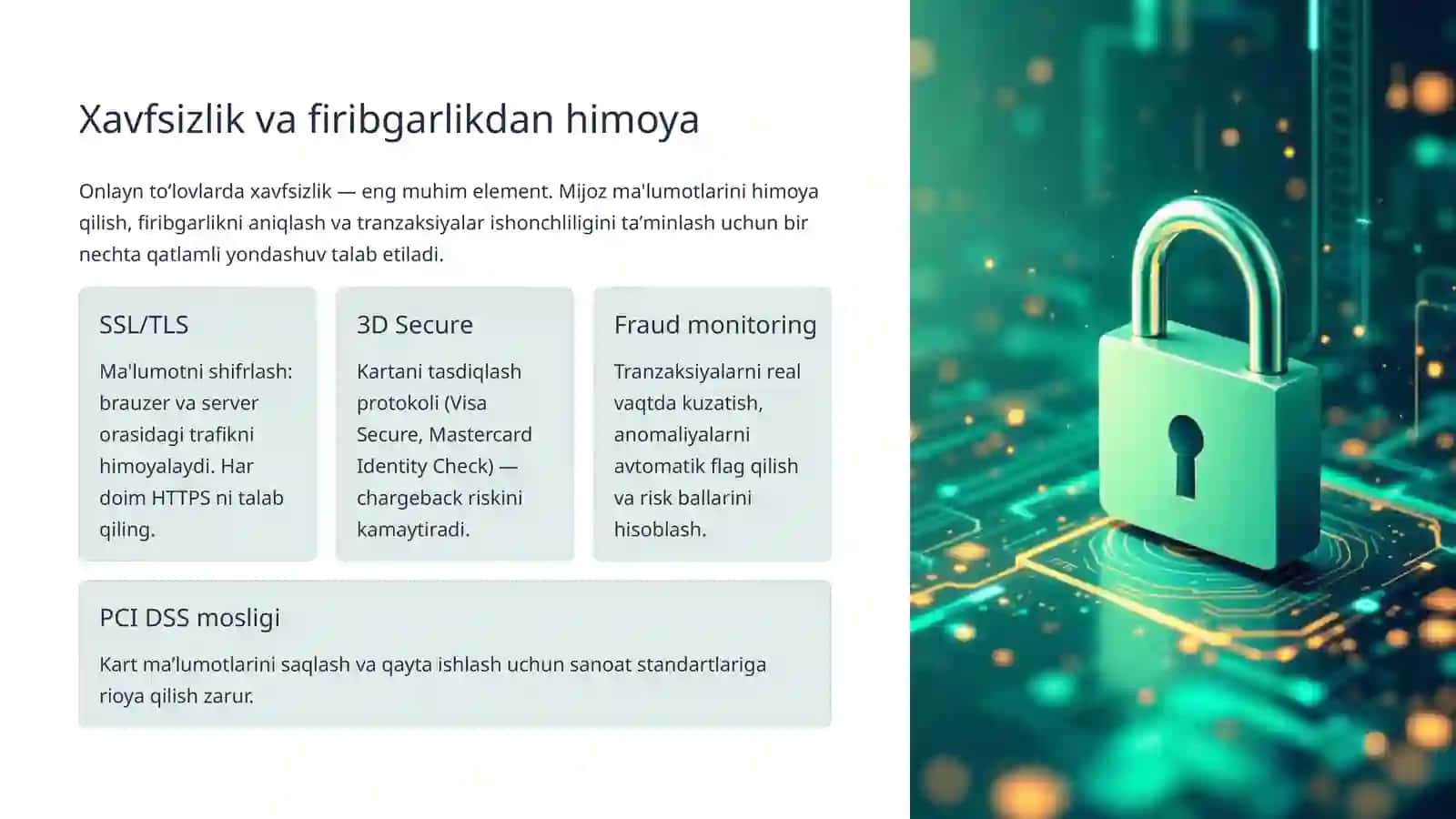 Internet muhitida toʻlovlarni tashkillashtirish: Asosiy tamoyillar va amaliyot 4