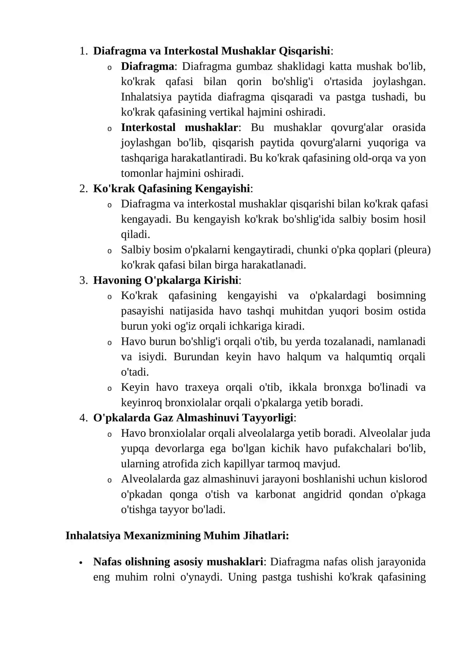 Nafas olish azolarining mexanizmlari 4