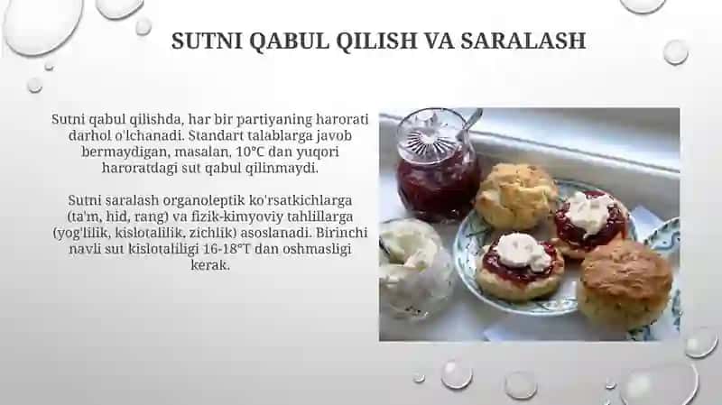 Ichimlik suti va qaymoq tayorlash texnologiyasi 4