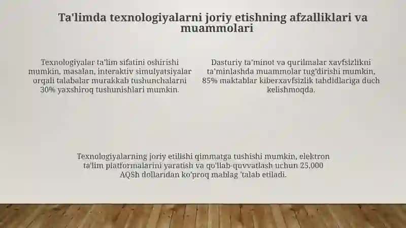 Ta'limdagi zamonaviy texnologiyalar 4