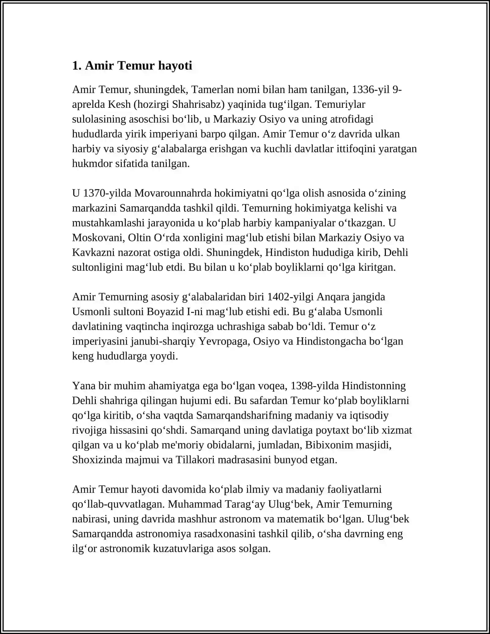 Amir Temur Buyuk Davlat Arbob 4