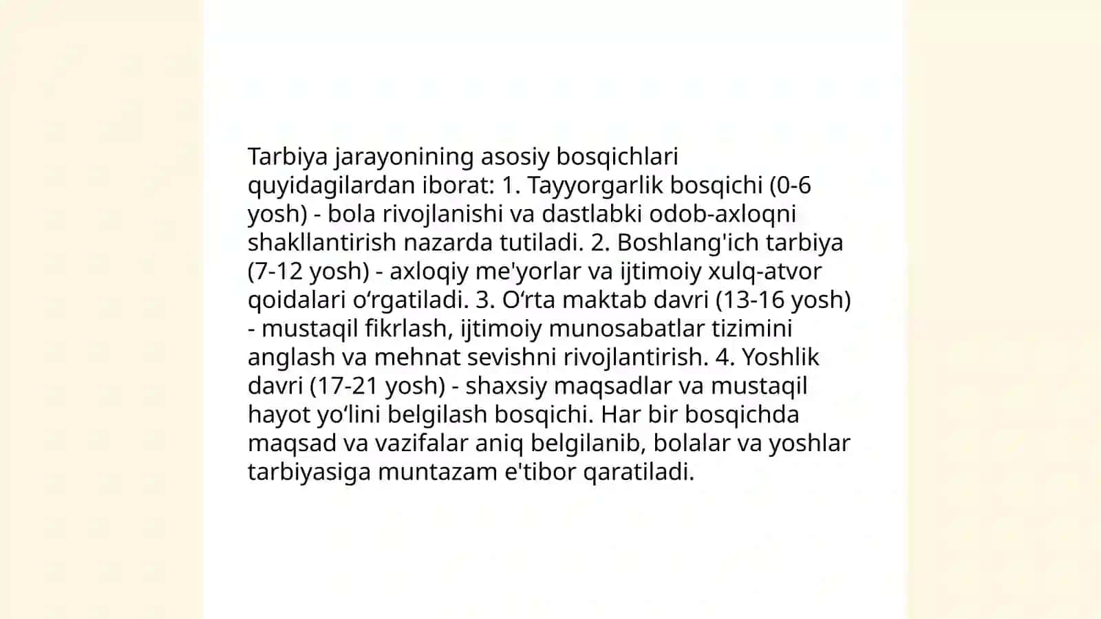 TARBIYA USULLARI VA SHAKLLARI 4