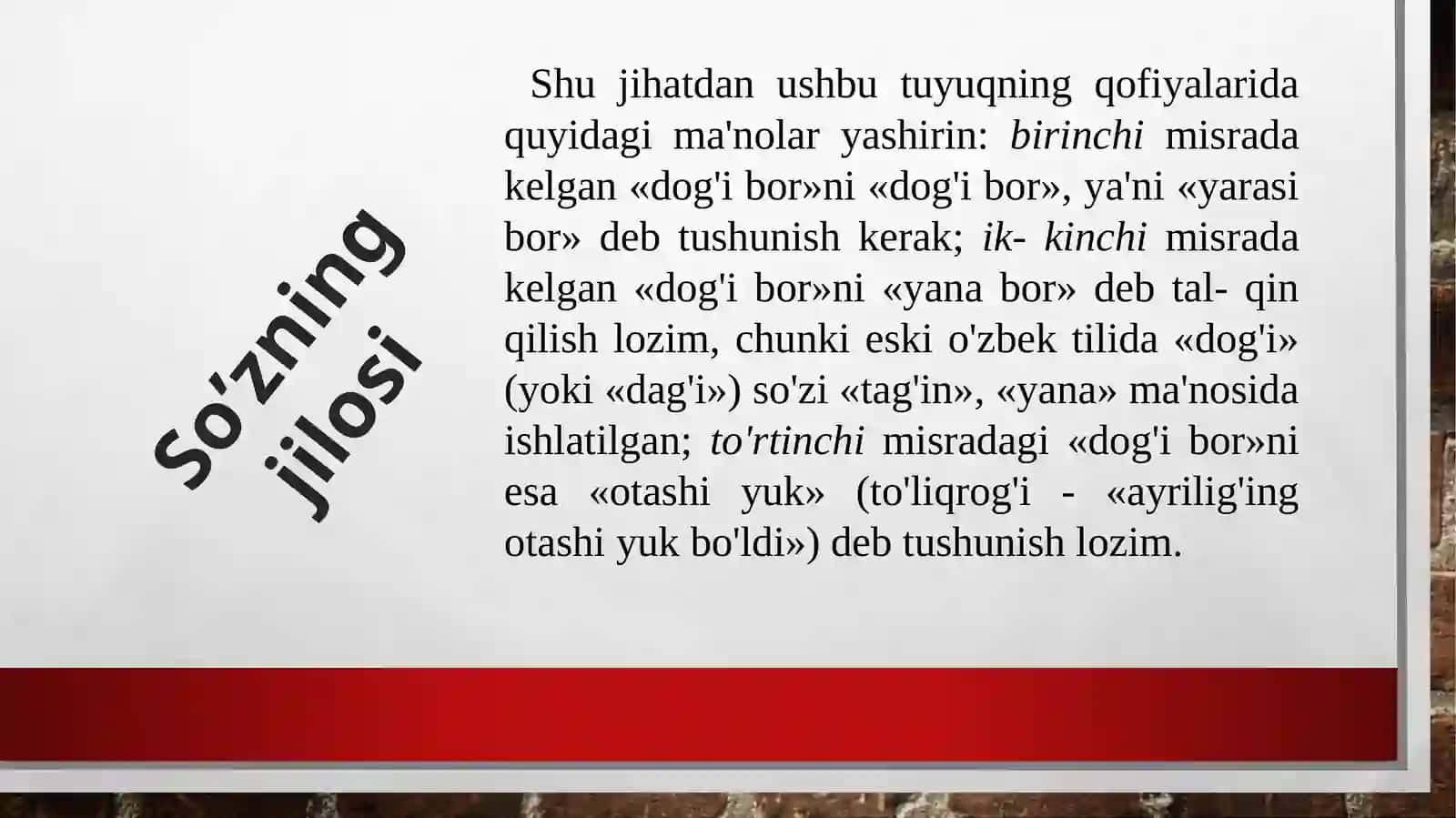 TUYUQLAR «DOG'I BOR» TAJNISLI TUYUQ 4