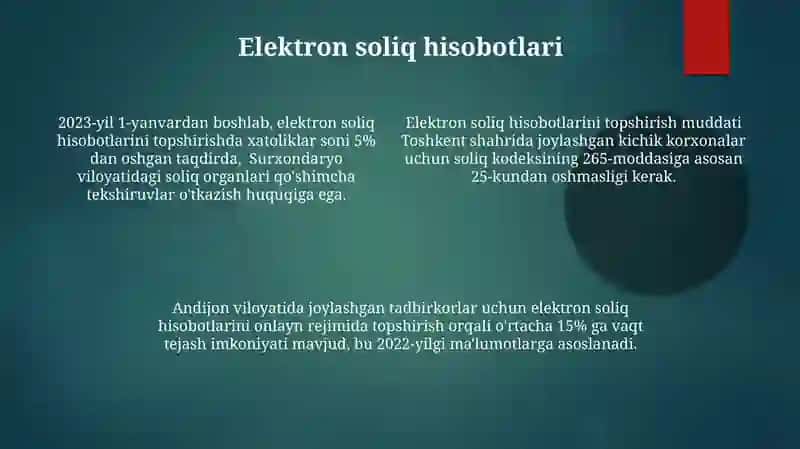 Mavzu Oʻzbekistonda mol-mulkni soliqqa tortishning oʻziga xos xususiyatlari 4