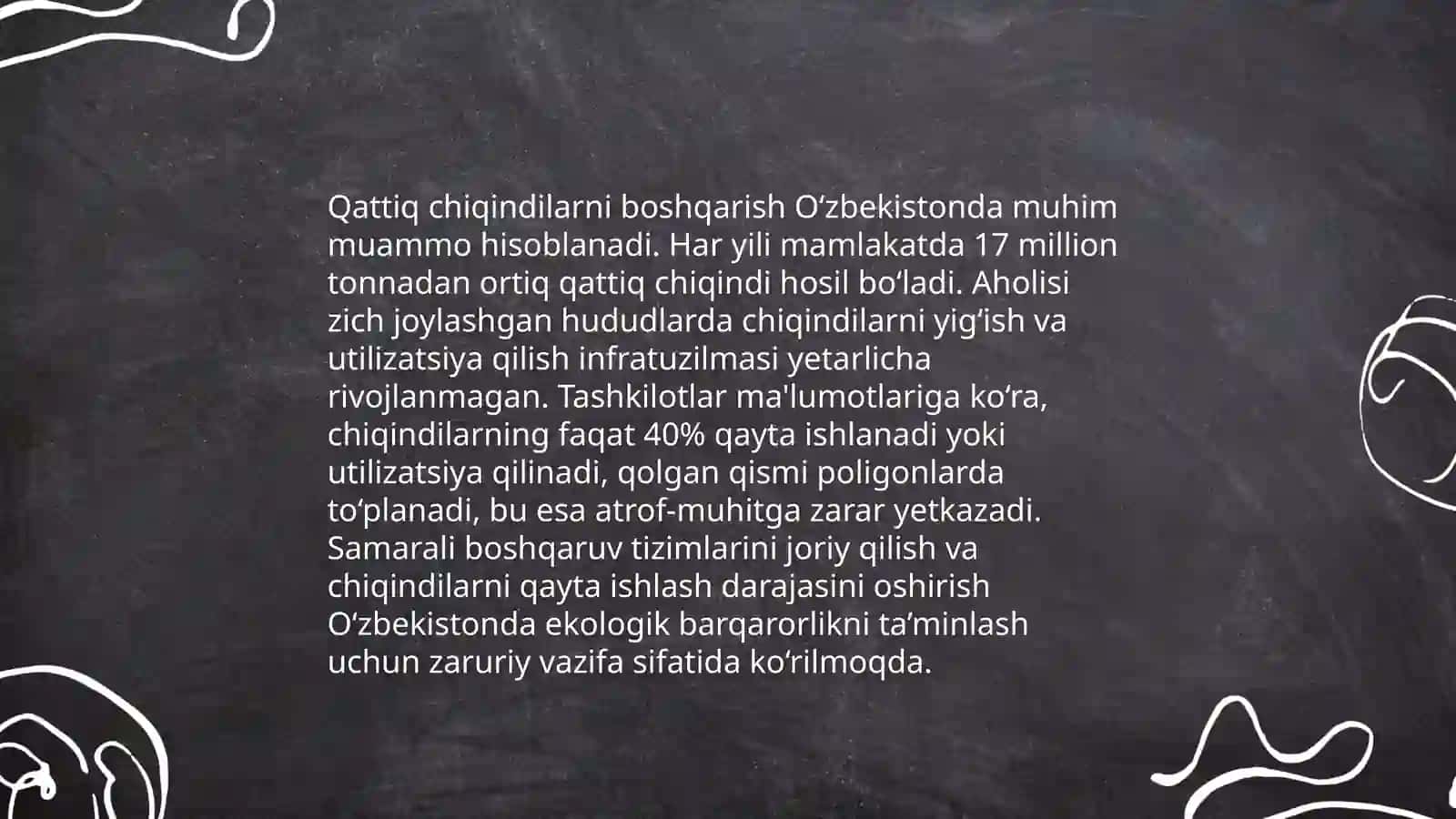 Chiqindilarni boshqarish 4