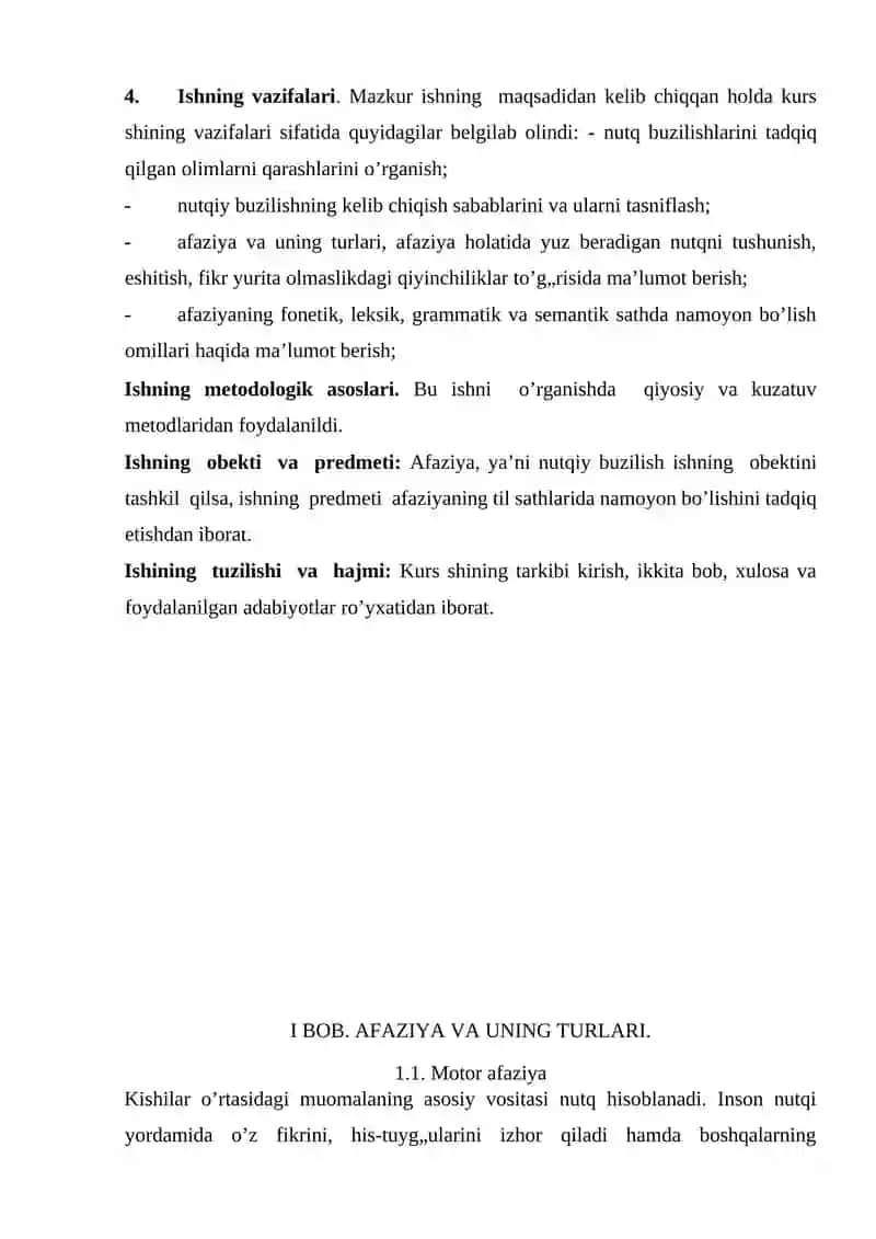 Afaziya turlari va uning namoyon boʻlishi hamda bartaraf etish metodikasi 4