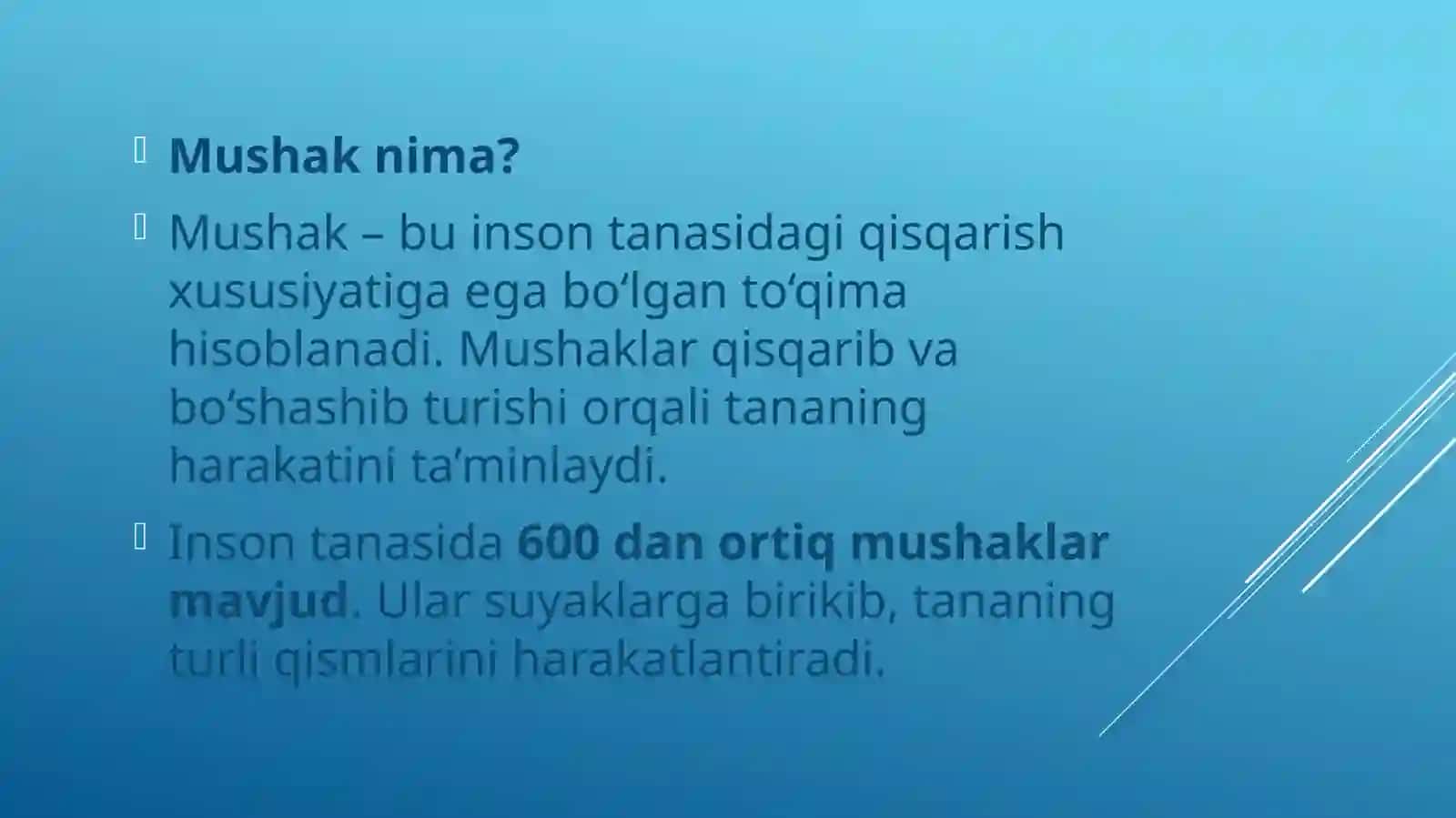 Muskullar faoliyati va bolaning jismoniy imkoniyatlari 4