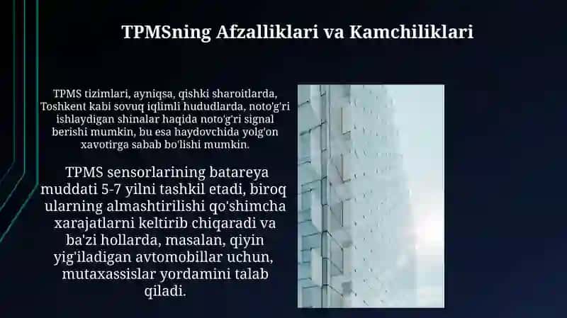 Shinalar bosimini nazorat qilish tizimlari 4