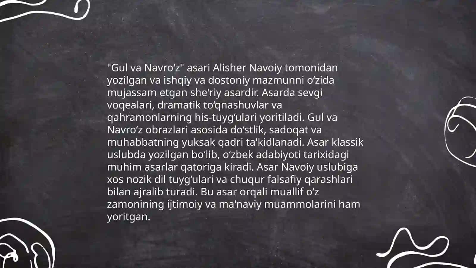 Xaydar Xorazmiyning gul va navro‘z dostoning g‘oyaviy badiiy xususiyatlari 4