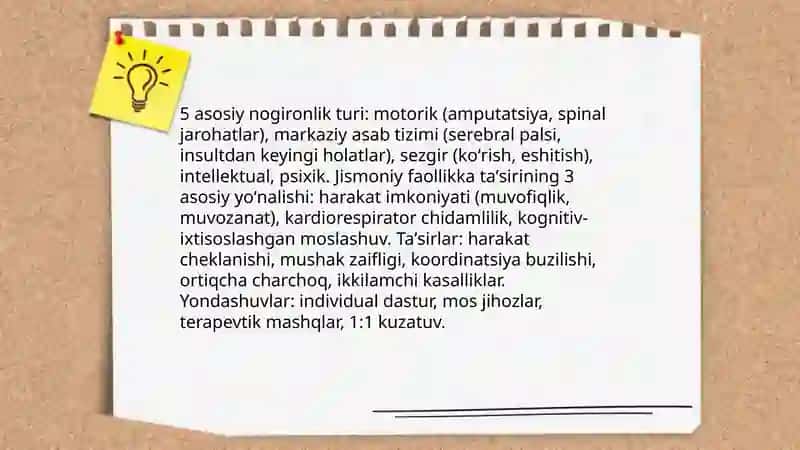 Adaptiv jismoniy tarbiya 4