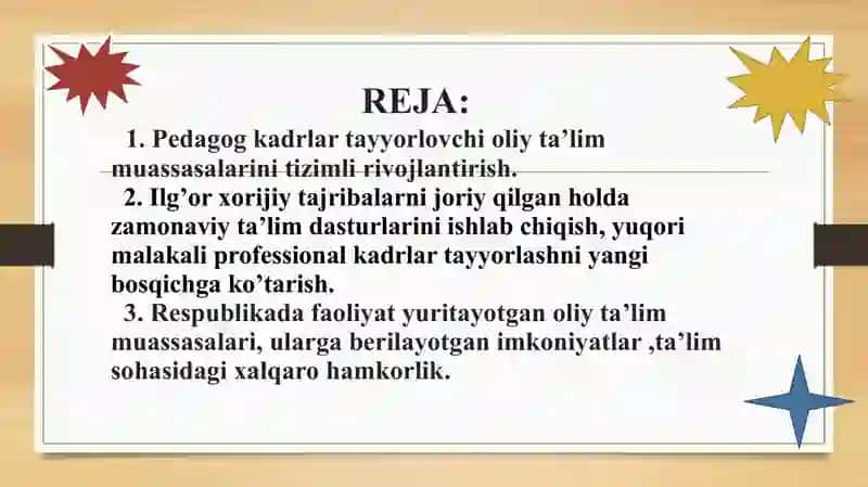 O'zbekistondagi Ta'lim jarayonida Pedagogika Ta'lim Muassasalari Faoliyati va O'rni 4