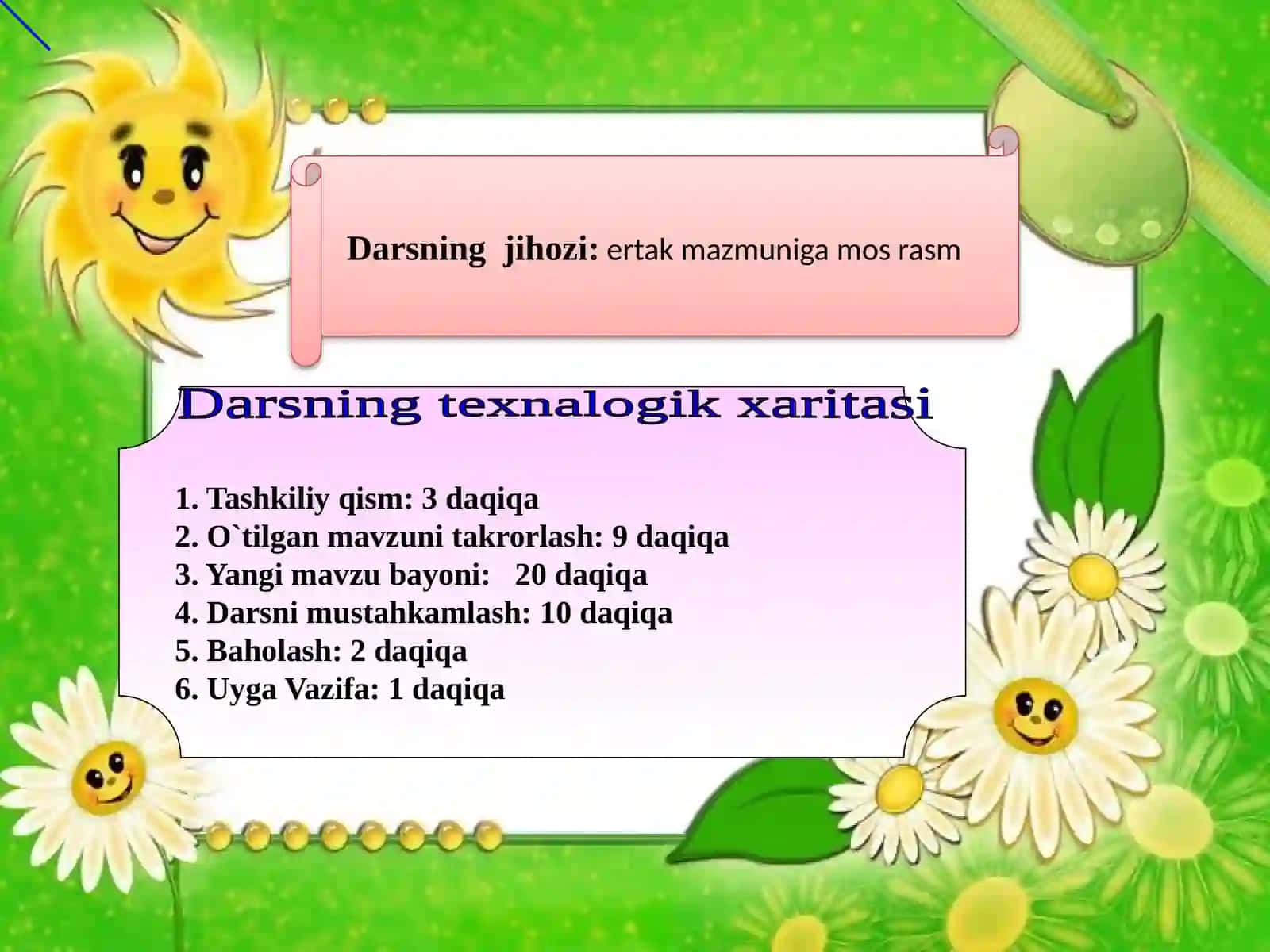 O`qish darsi3-sinf 4