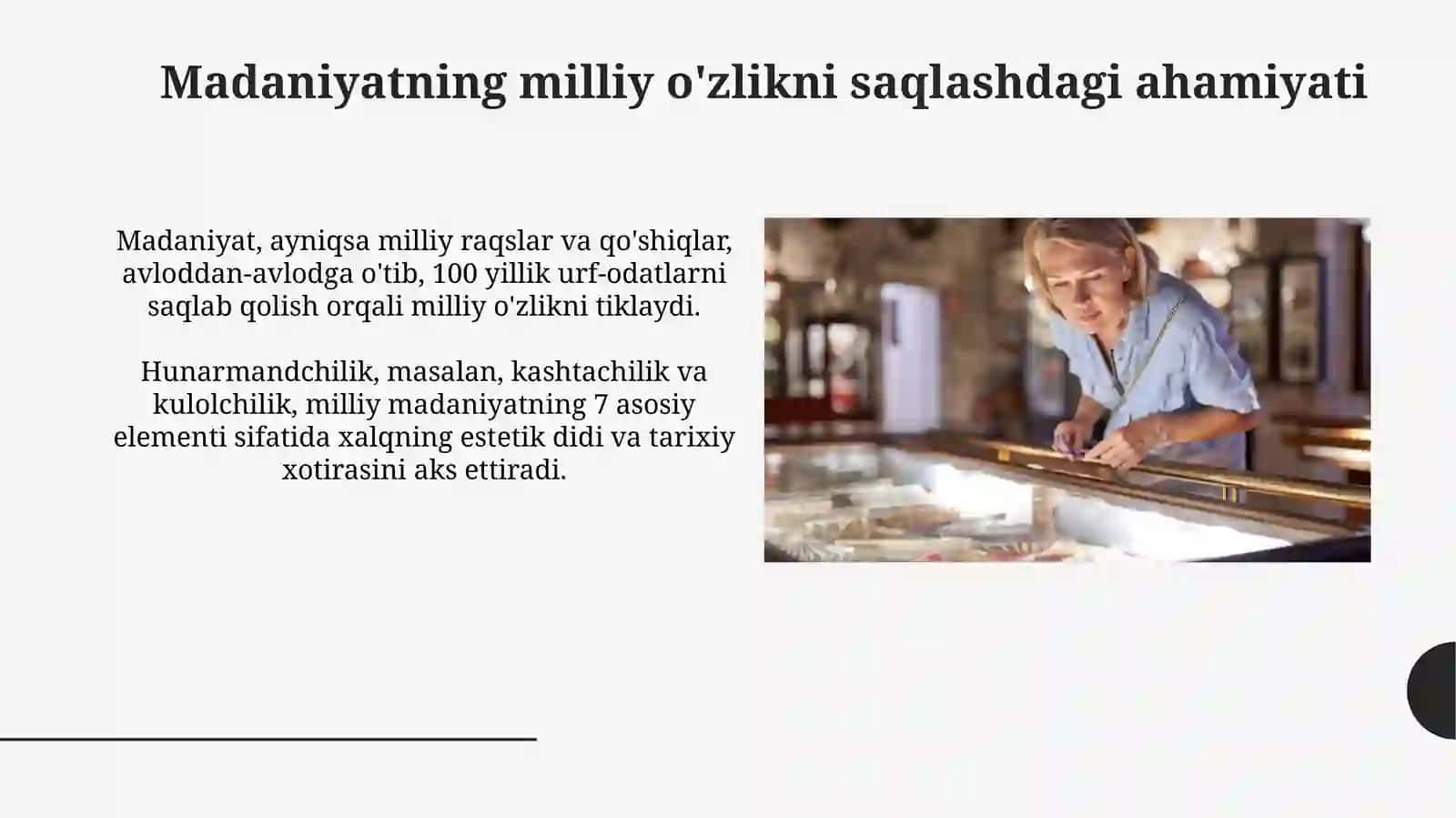 Madaniyat,adabiyotvasan’atsohalarimamlakatijtimoiytaraqqiyotiningmuhimbo‘g‘ini 4