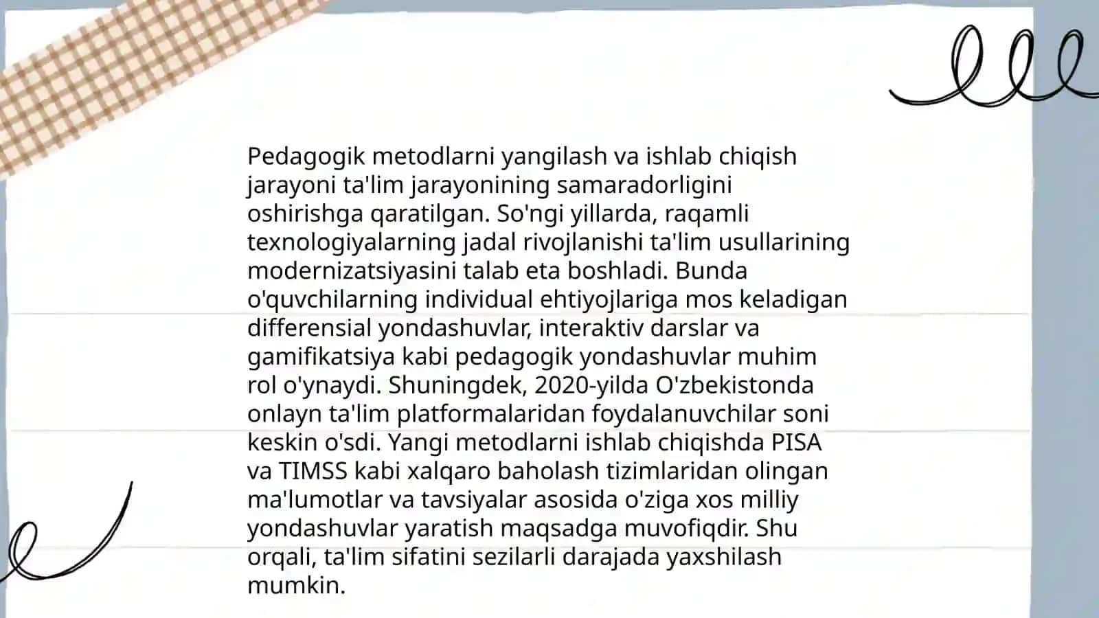 Oʻqituvchining kasbiy va shaxsiy rivojlanishi va oʻsishi 4