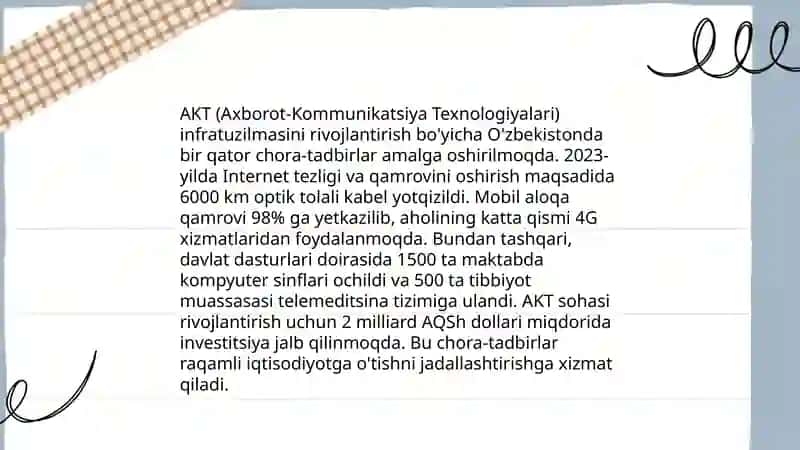 Axborot-kommunikatsiya texnologiyalari (AKT) innovatsiyalari 4