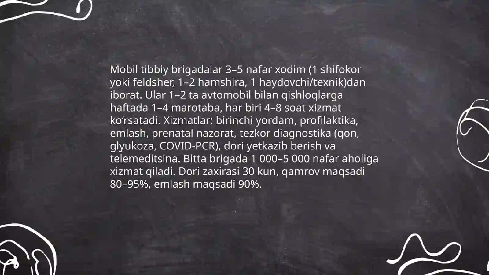 Qishloq tibbiyot punktlari va poliklinikalar 4