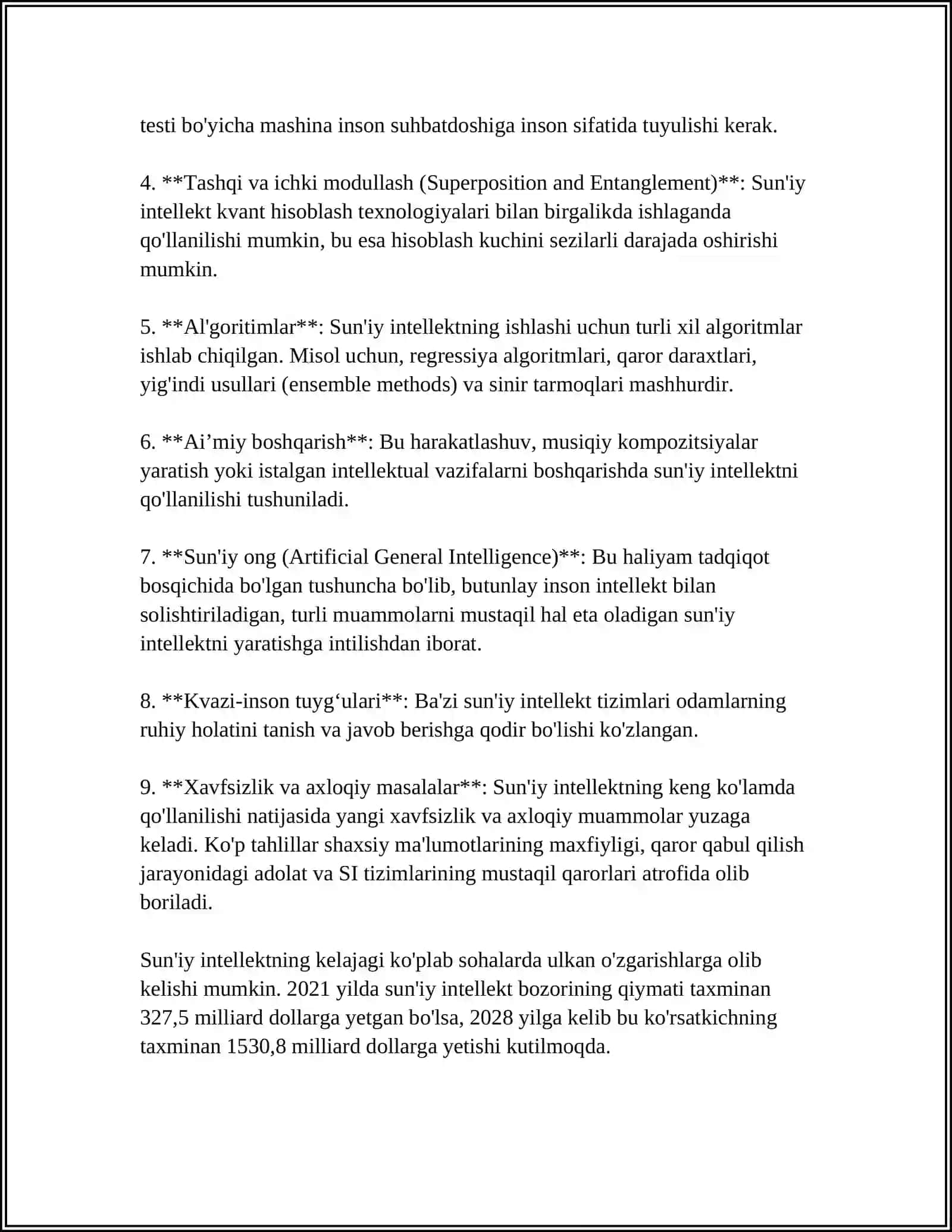 SUNʼIY INTELLEKT USULLARI ASOSIDA RENTGEN USKUNALARIDAN OLINGAN TASVIRLARDAN MAHSULOTLARNI TANIB OLISH DASTURINI ISHLAB CHIQISH 4