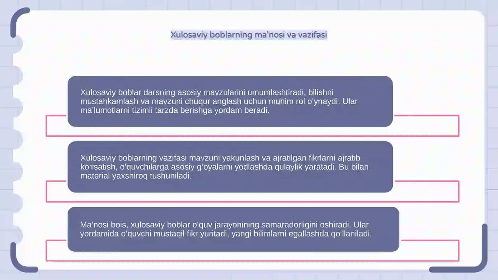 Lison ut tayr dostonidagi xulosaviy boblar sharhi 4