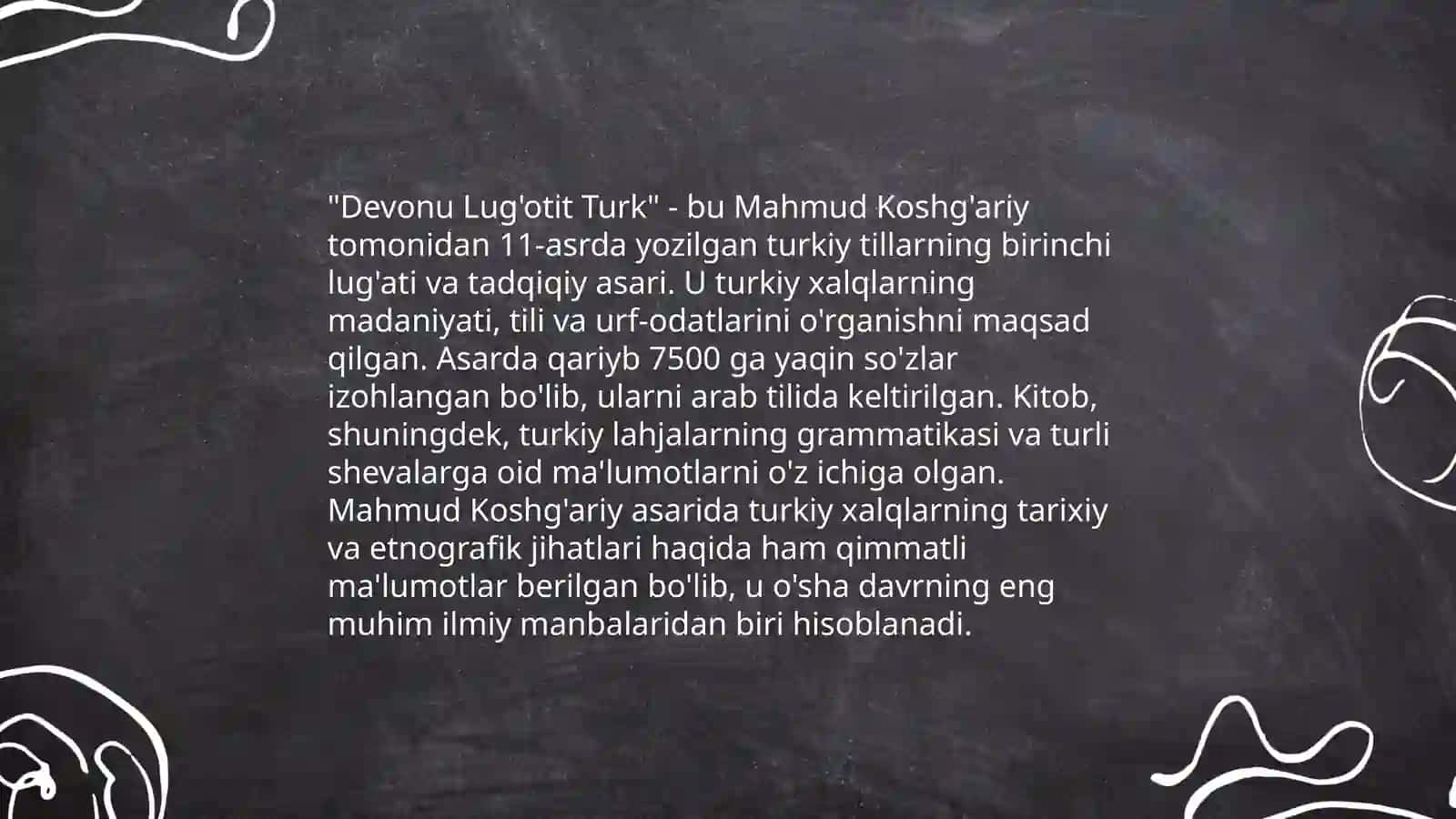 Mahmud Koshg'ariyning "Devonu lug'otit turk" asaridagi folklor materiallari 4