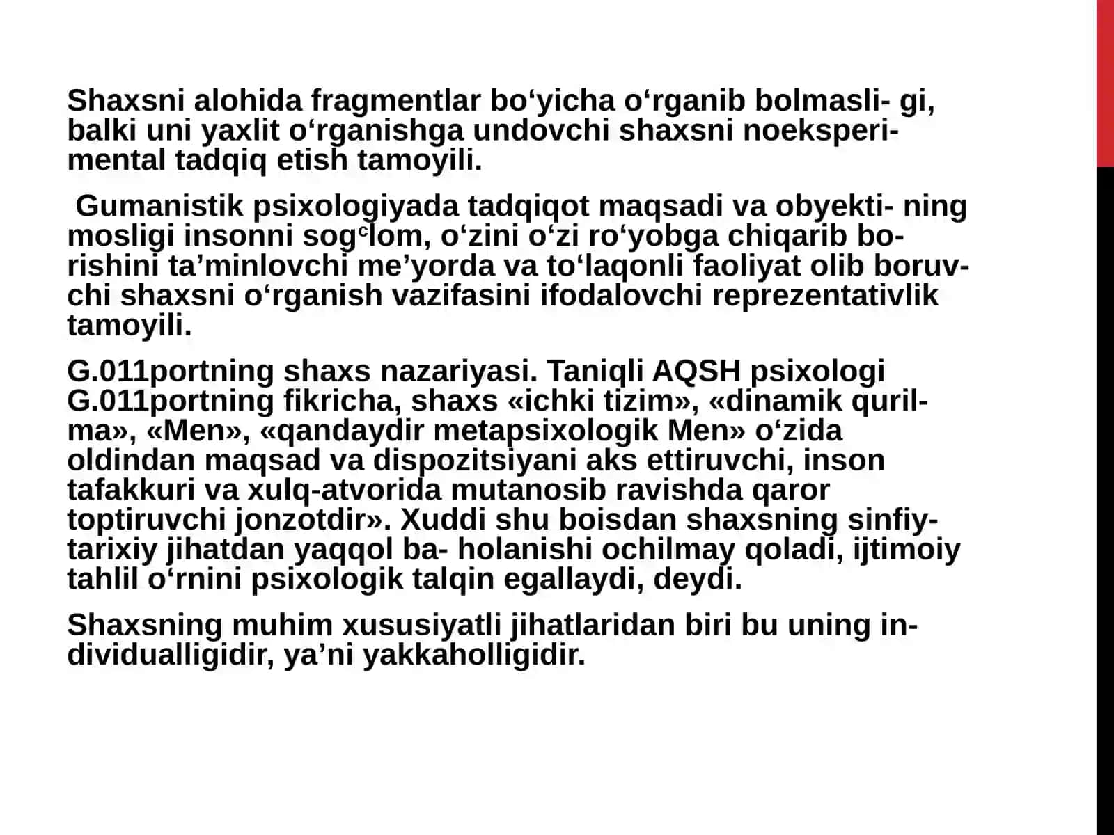 Gumanistik psixologiyasi 4
