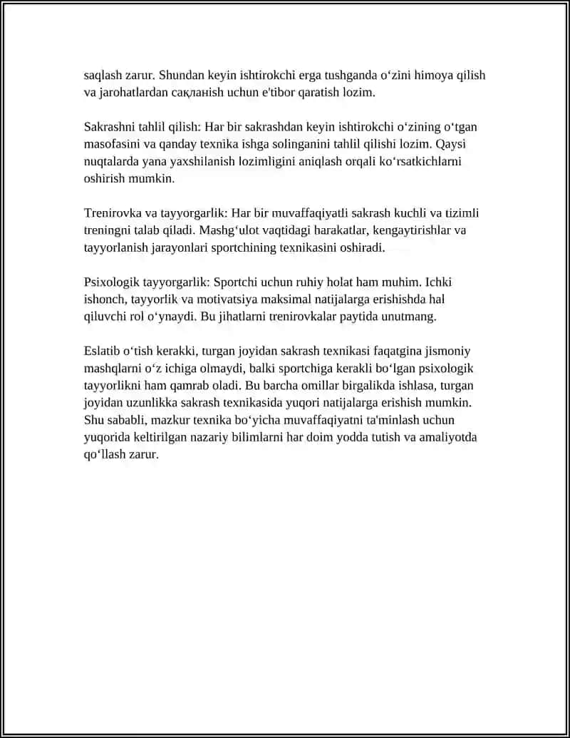 TURGAN JOYIDAN UZUNLIKKA SAKRASH TEXNIKASI 4