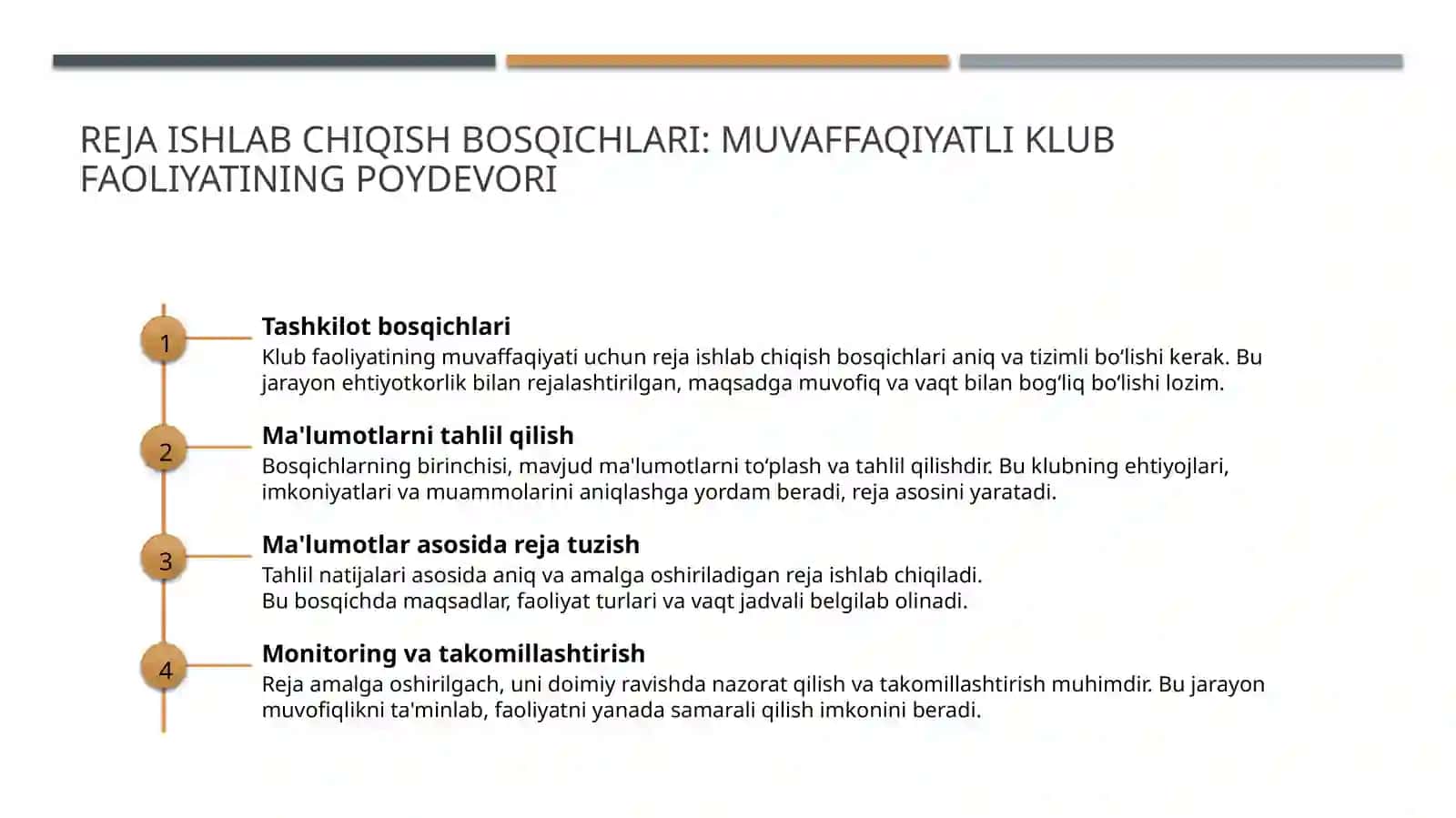 Toʻgarak ishlarini tashkil qilishda taqvim mavzuli reja va ularga qoʻyiladigan talablar 4
