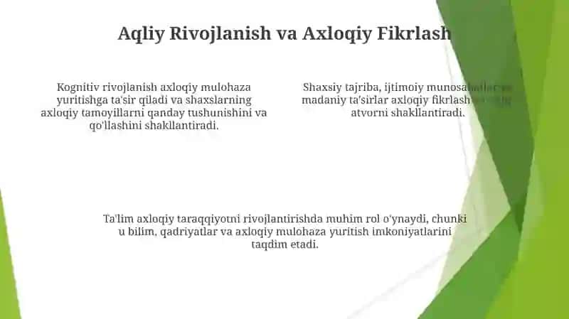 Axloqiy harakatlar axloqiy qarorlarni amalga oshirish 4