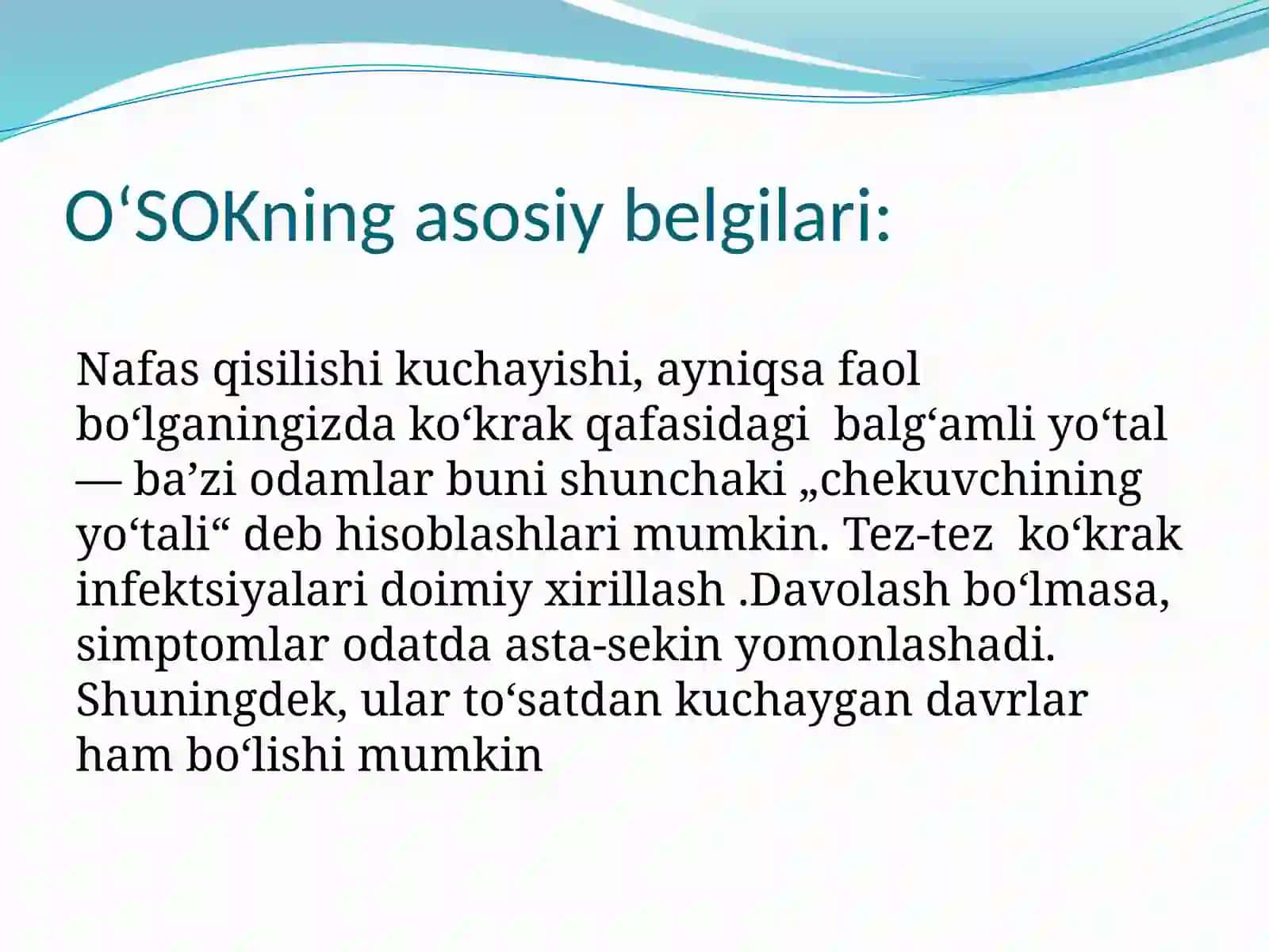 O‘pkaning surunkali obstruktiv kasalligi 4
