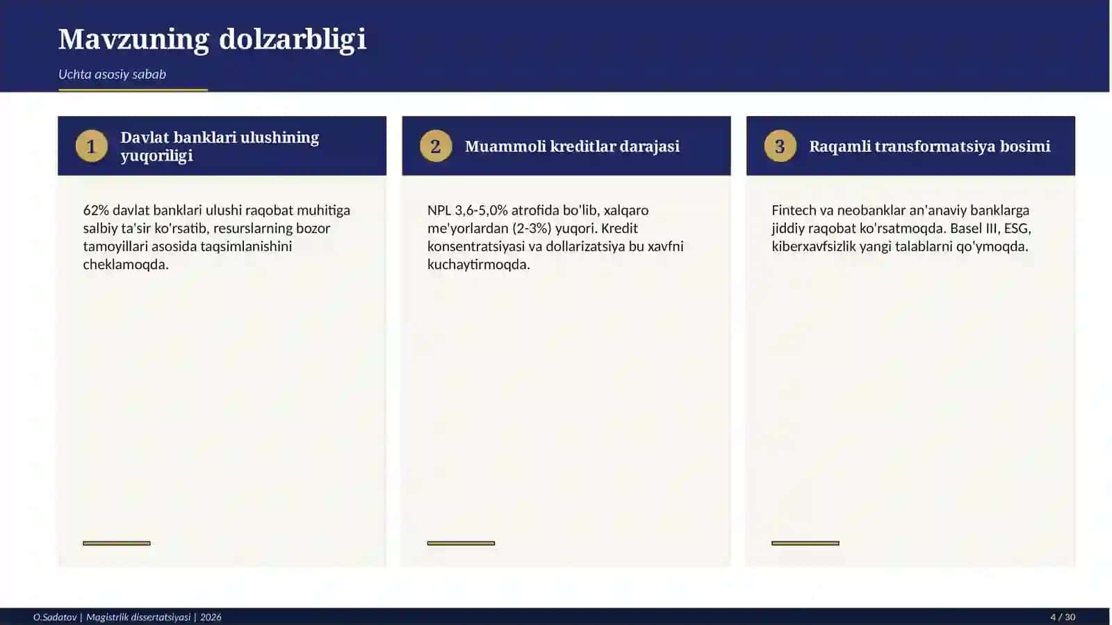 MAGISTRLIK DISSERTATSIYASI HIMOYASI 4