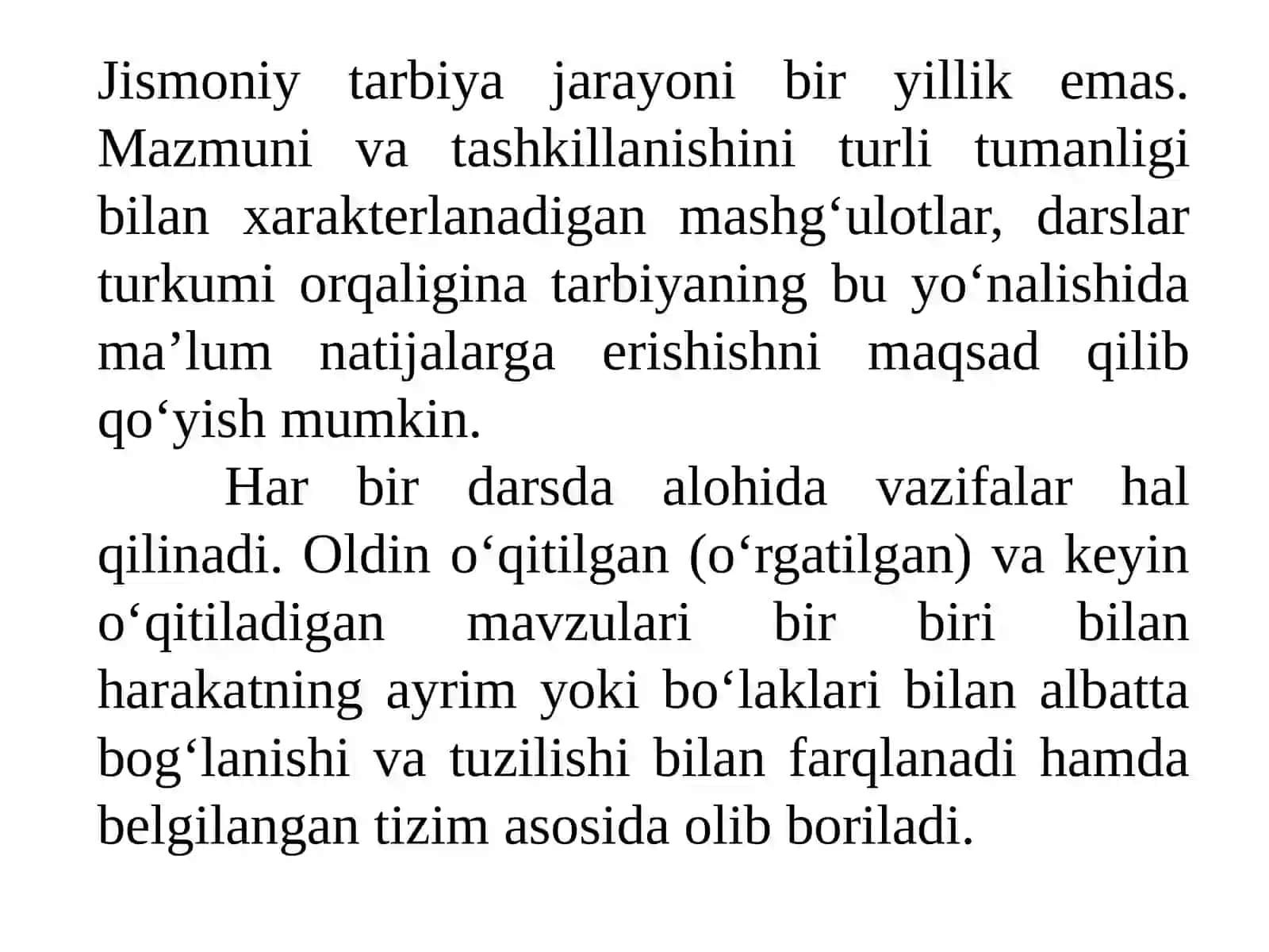 O‘quvchilar jismoniy tarbiyasi shakllari 4