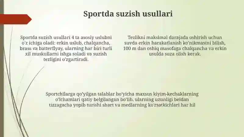 Suzish nazariyasivauslubiyati 4
