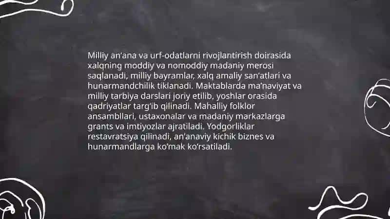 Maʼnaviy qadriyatlarni tiklash va mustahkamlash 4
