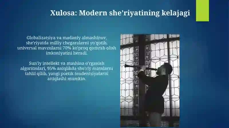 O‘zbek va jahon modernism she’riyati 4