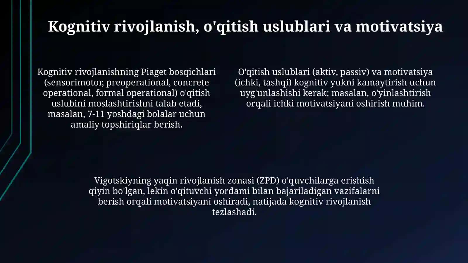 Tabiatshunoslik metodikasining psixologik-pedagogik asoslari 4