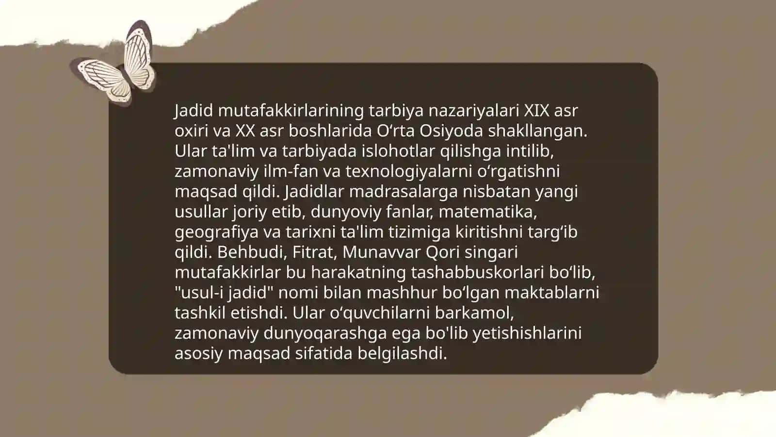 Jadid mutafakkirlarining pedagogik qarashlari 4